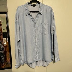 🌻F21+ Denim Shirt